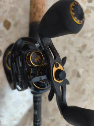 Caña de Pescar Rod Sierra SA734C con Carrete AbuGa