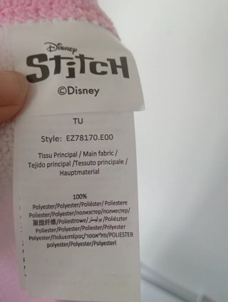 Toalla Stich y Angel