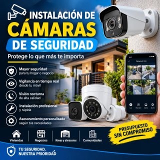 Instalación Cámaras Seguridad Profesional