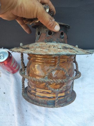 Lampara Farolillo farol Antiguo Terraza Vintage