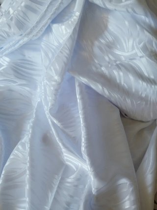 Tessuto moiré satin colore ghiaccio