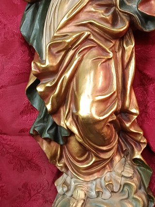 Escultura Sagrado Corazón.Italia, antigua
