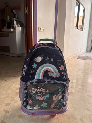 Mochila Totto Infantil Niña Ruedas