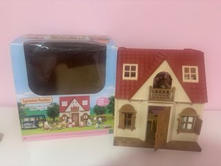 Casa Sylvanian Families con muñecos y accesorios