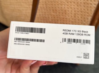 Xiaomi Redmi 17C 5G - Batería 6000mAh