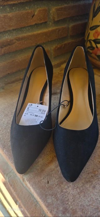 Zapatos de tacón negros