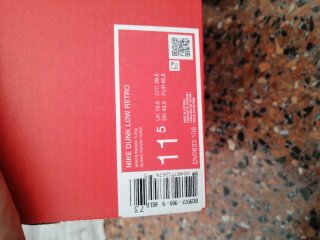Nike Dunk Low Retro Blanco y Turquesa Talla 45.5