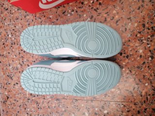 Nike Dunk Low Retro Blanco y Turquesa Talla 45.5