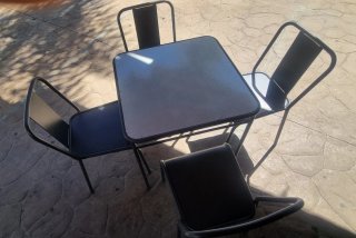 Mesa y Sillas Hierro Bar/Restaurante