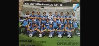 Cartoncini F.C. Internazionale 1981-82