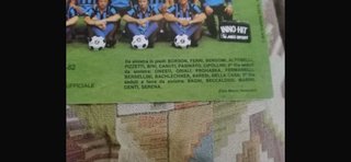 Cartoncini F.C. Internazionale 1981-82