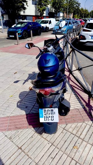 Moto Scooter SYM 2018 Azul/Negro