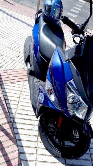 Moto Scooter SYM 2018 Azul/Negro