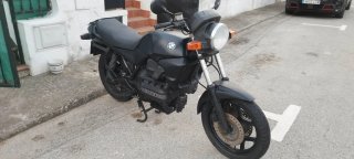BMW K75 S Negra