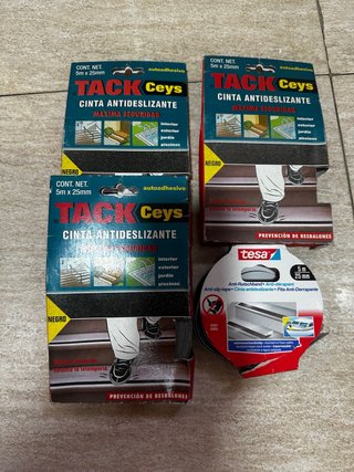 Cinta Antideslizante TACK Ceys (5m x 25mm)