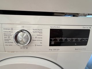 Lavadora Bosch Serie 6 8kg 1200rpm