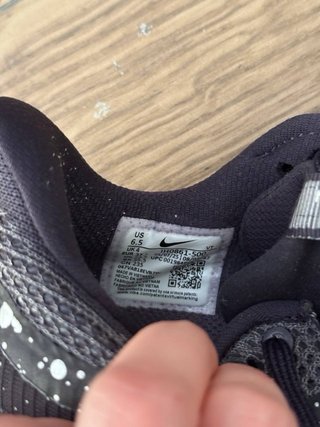 Zapatillas Nike Air Zoom Negras y Moradas