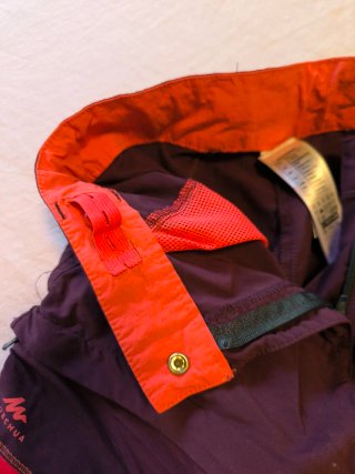 Pantalón Montaña desmontable Niña T8-9 Decathlon