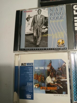 Lote 4 CDs Jazz: Miles Davis, Nat King Cole