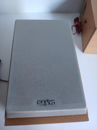 Altavoces Sanyo Madera 20W