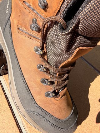 Botas de Montaña Solognac Piel Talla 46 Impermeabl