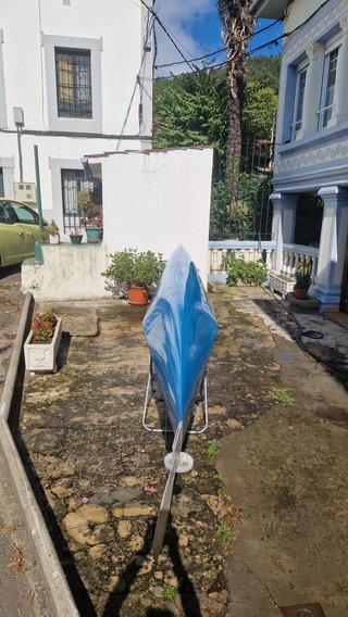 Piragua K2 Río + 2 Palas