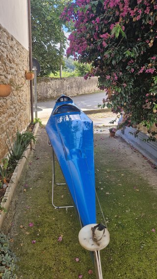 Piragua K2 Río + 2 Palas