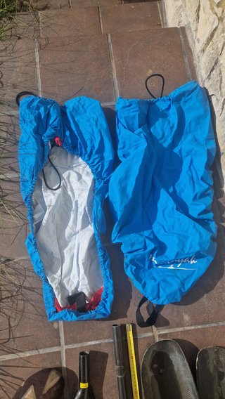 Piragua K2 Río + 2 Palas