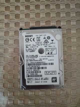 Disco Duro HGST 1TB SATA 6Gb/s 7200RPM