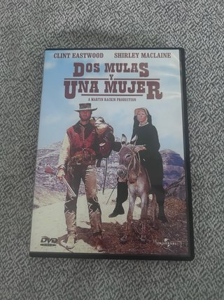 DVD Dos Mulas y una Mujer Western Español