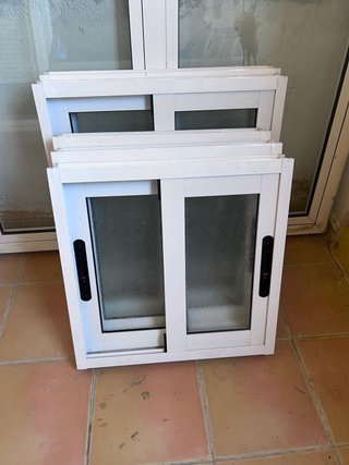 Ventanas de aluminio blancas nouvo