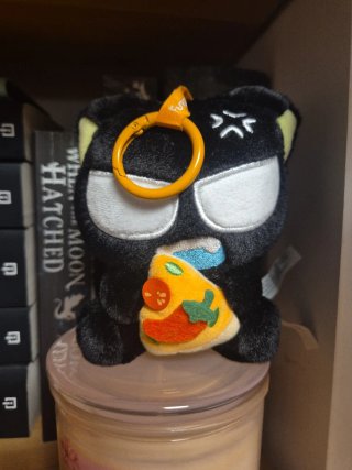 Luo Xiao Hei Hug Series Plush Pendant