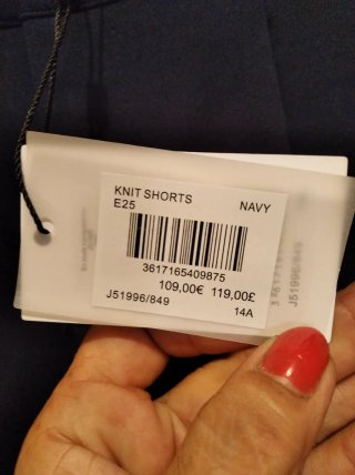 Bermudas Boss Azul Marino
