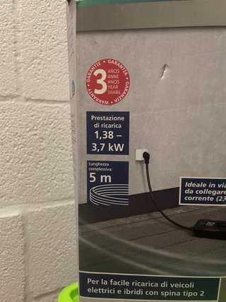 Cargador Coche Eléctrico Ultimate Speed 3.7kW