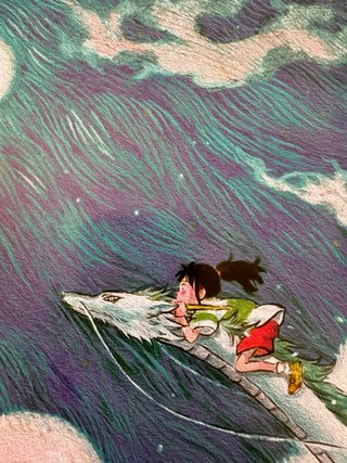 Póster Spirited Away (El Viaje de Chihiro)