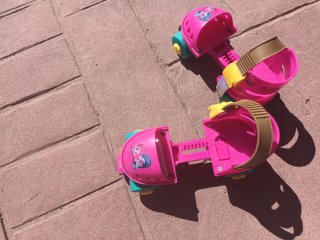 Patines extensibles niña rosa