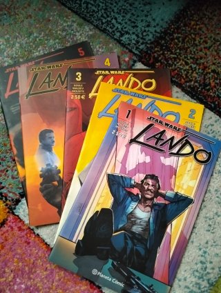Comic star wars lando del 1 al 5