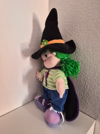 Muñeca Pelusa Bruja Halloween