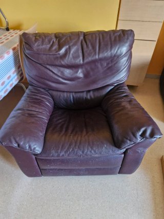 Sillón Natuzzi de piel