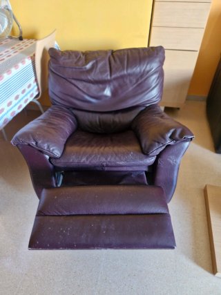Sillón Natuzzi de piel