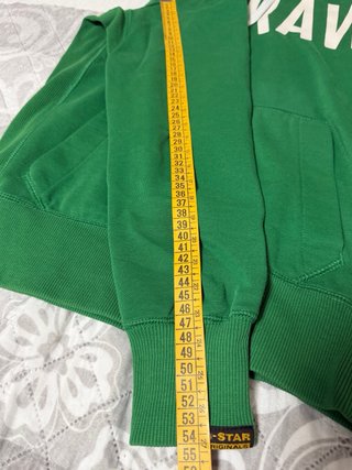 Sudadera G-Star RAW verde con capucha