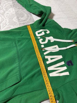 Sudadera G-Star RAW verde con capucha
