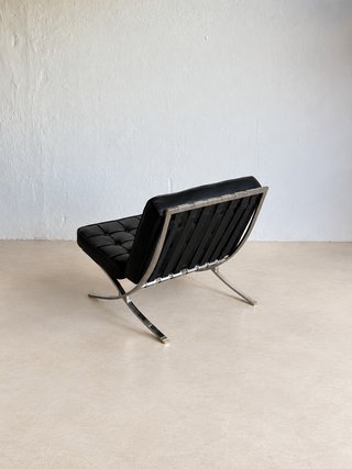Sillón Barcelona Negro y Plata