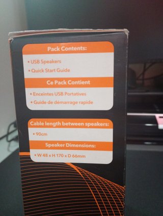 Altavoces Verbatim USB Negro
