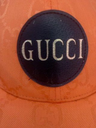 Gorra Gucci Naranja Original