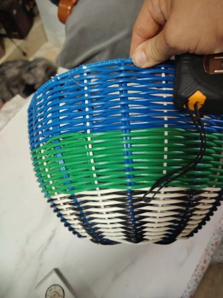 5 Cestas estilo ,Mimbre Metal y Plástico, IKEA