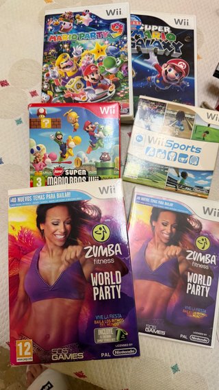 Nintendo Wii Super Mario Bros. Wii Pack Roja