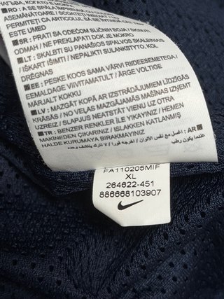 Sudadera Vintage Nike Azul Marino