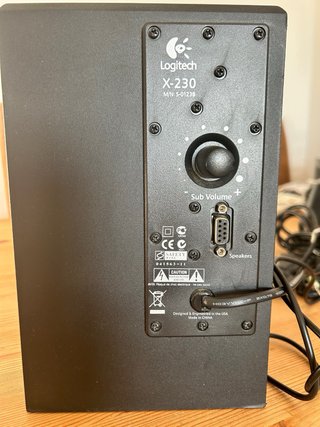 Altavoces Logitech X230 PC Negro