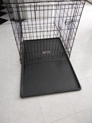 Jaula Perro Outech XL Negra